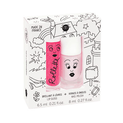 Nailmatic set lip gloss and nail polish (available in 4 colors)