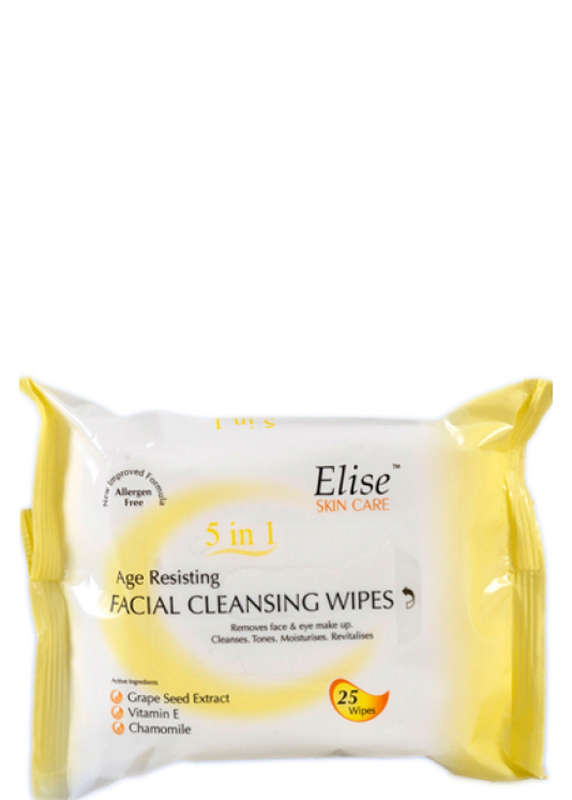 Product image: Elise face cleanse wipes age resist 25 pieces, , medium-null
