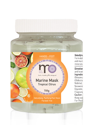 Mo tropical citrus marine foot mask