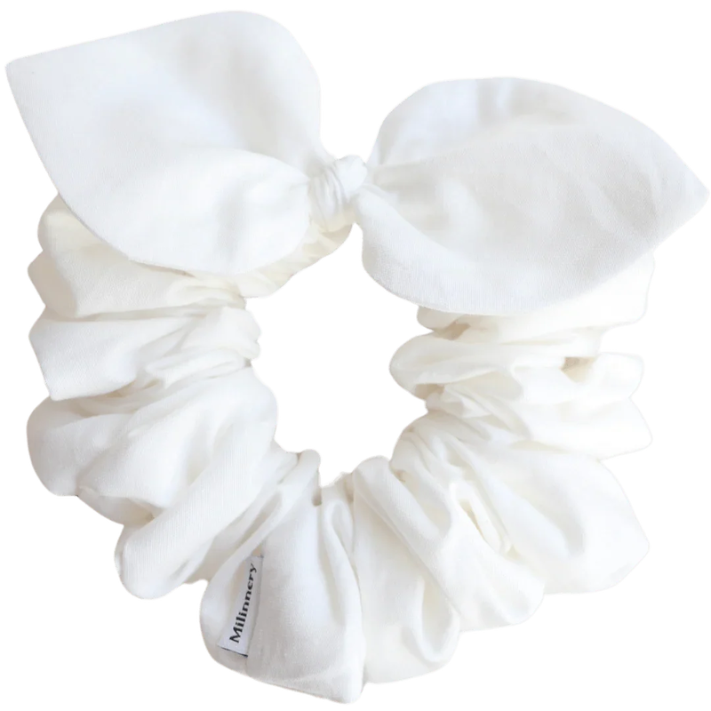 Marlene mini bow scrunchie, , medium-null