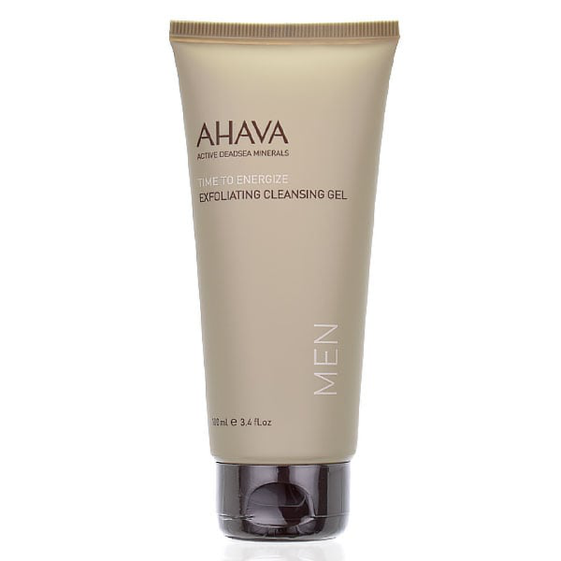 Ahava men care exfoliating cleansing gel 100ml image number null