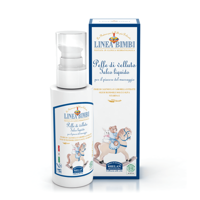 Linea bimbi silky liquid talc 100ml, , medium