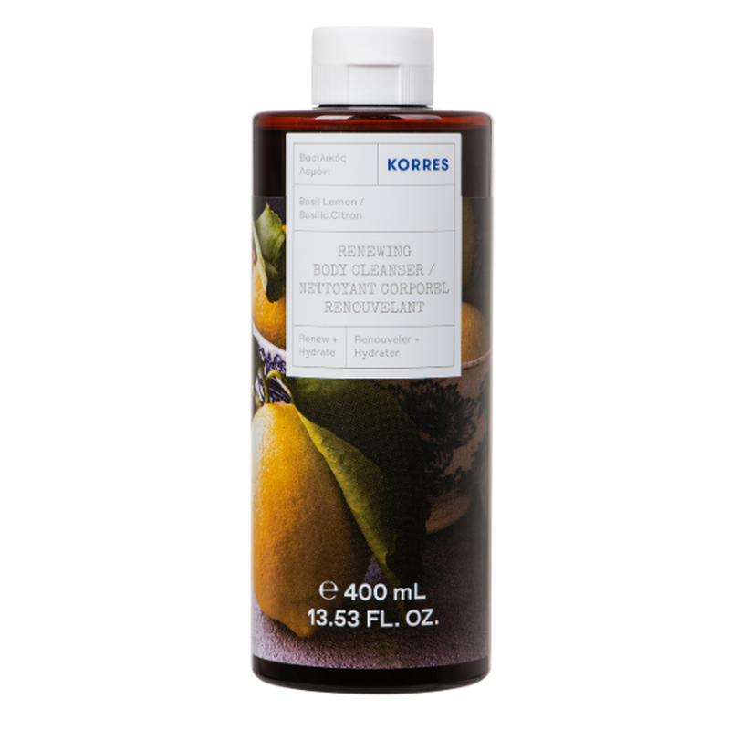 Product image: Korres basil lemon body cleanser 400ml-null
