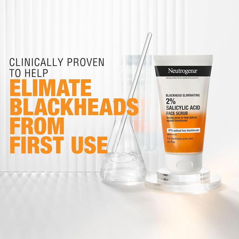 Neutrogena blackhead eliminating face scrub x 150ml-null