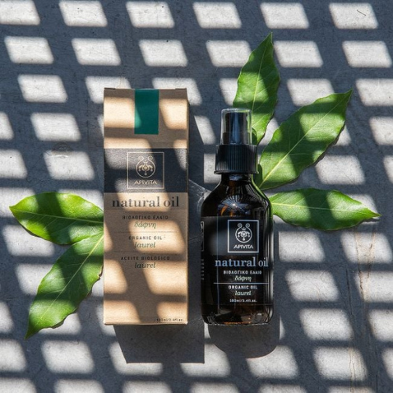 Apivita natural oil organic laurel oil x 50ml-null