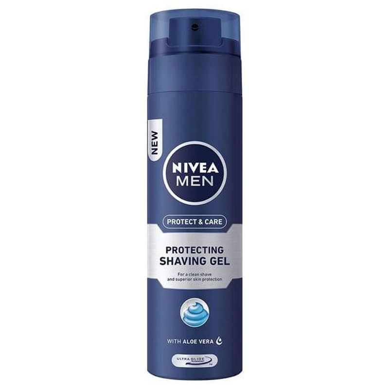 Nivea men protect & care shaving gel 200ml image number null