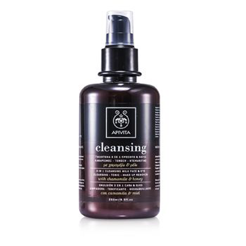 Apivita 3 in cleansing milk wp 200ml face care 200ml, , medium image number null