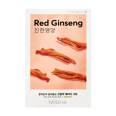 Missha Airy fit sheet mask – red ginseng, , medium