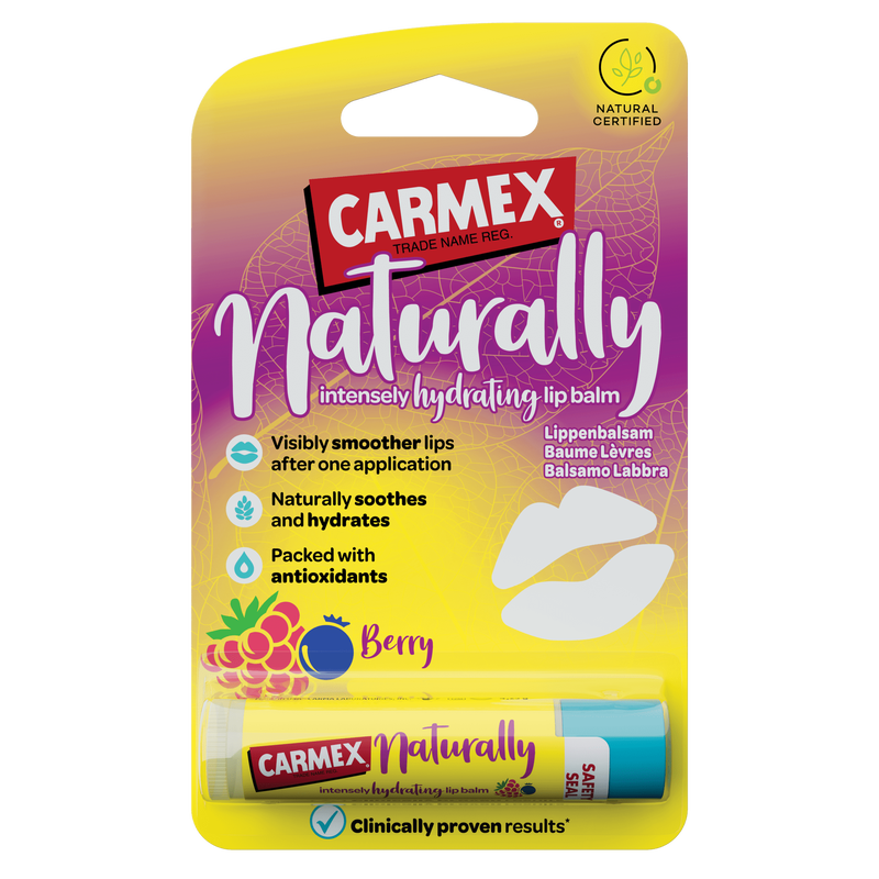Carmex lip balm stick berry 4.25g, , medium image number null
