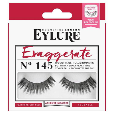 Eylure exaggerate eye lashes no 145, , medium