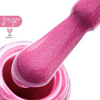 Gel polish t'amo 41 (№487 ψιλο shimmer) 15ml., , medium