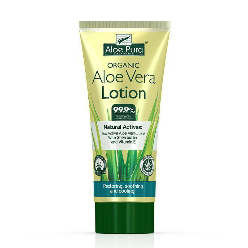 Aloe pura organic aloe vera lotion 99.9% natural actives 200ml, , medium image number null