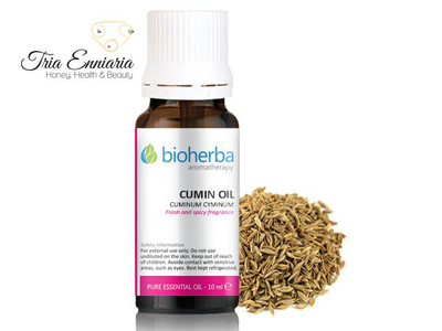 Cumin, pure essential oil, 10 ml, bioherba