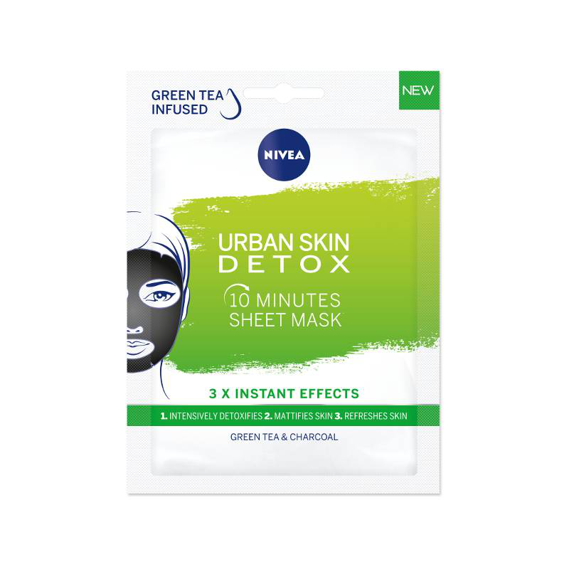 Nivea urban skin detox face mask 10 minutes, , medium image number null