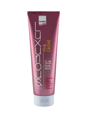 Luxurious body wash 2in1 pink orchid 300ml, , medium