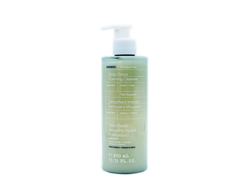 Korres the olympus deep detox foaming cleanser 400ml-null