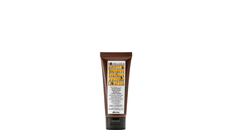 Davines naturaltech nourishing vegetarian miracle conditioner 60ml, , medium-null