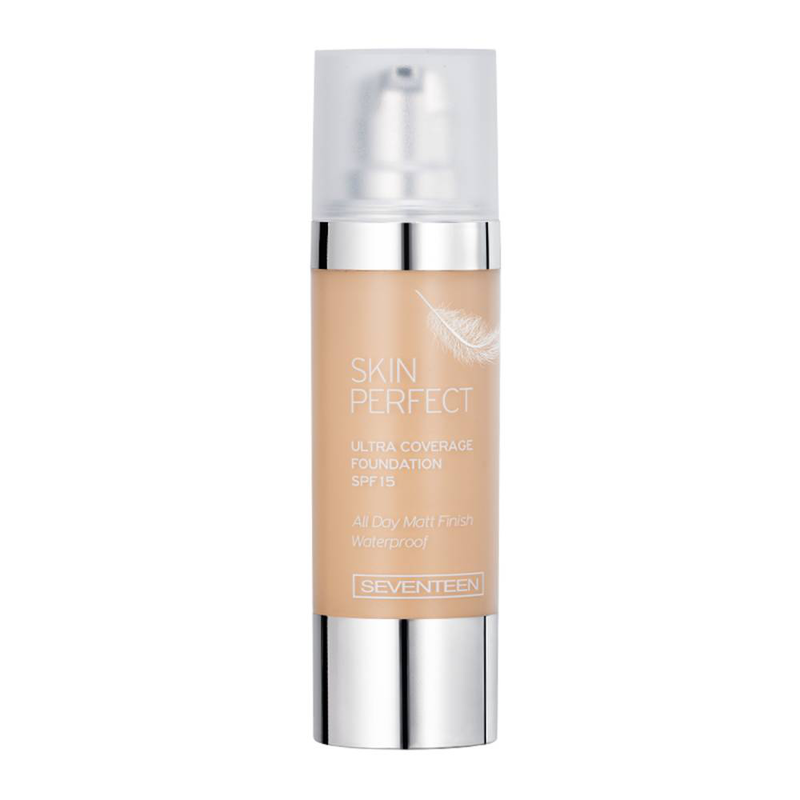 Seventeen skin perfect ultra coverage waterproof foundation image number null