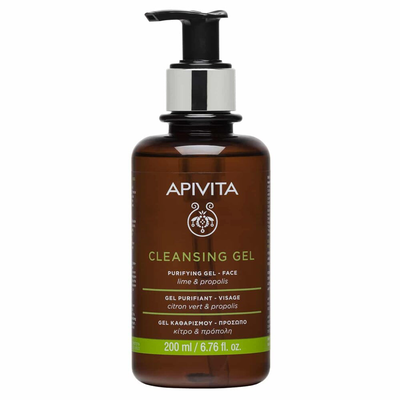 Apivita cleansing gel for oily skin 200ml