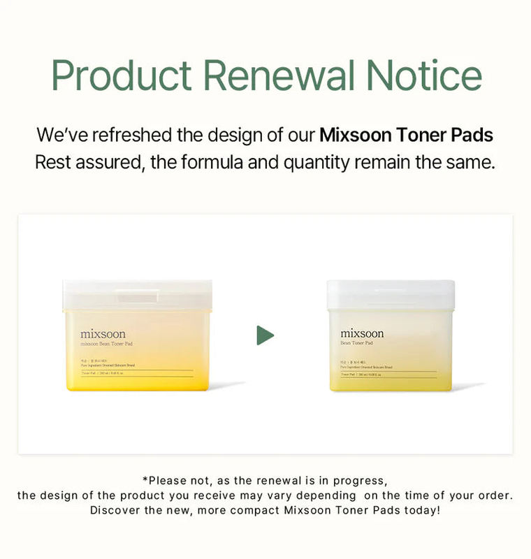 Mixsoon bean toner pad (70ea) 280ml, , medium-null
