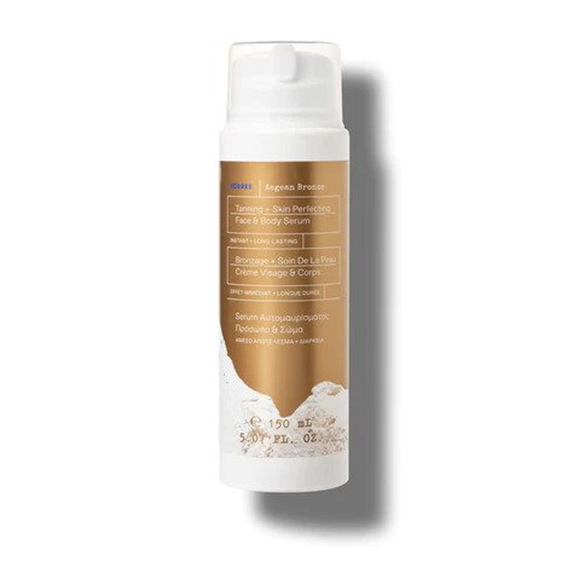 Korres aegean bronze natural body & face self tan serum 150ml image number null