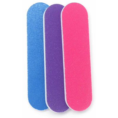 Basicare mini nail files 3-pack 7073