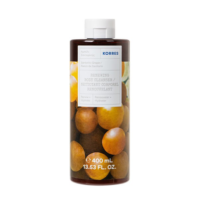 Korres santorini grape body cleanser 400ml, , medium