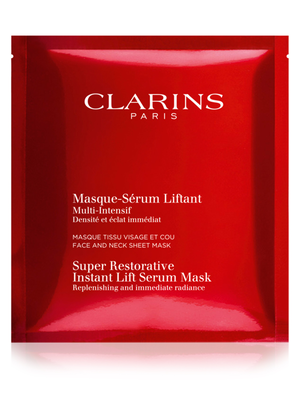 Clarins supre restorative serum-mask sheetx5 reta 1 serum, , medium