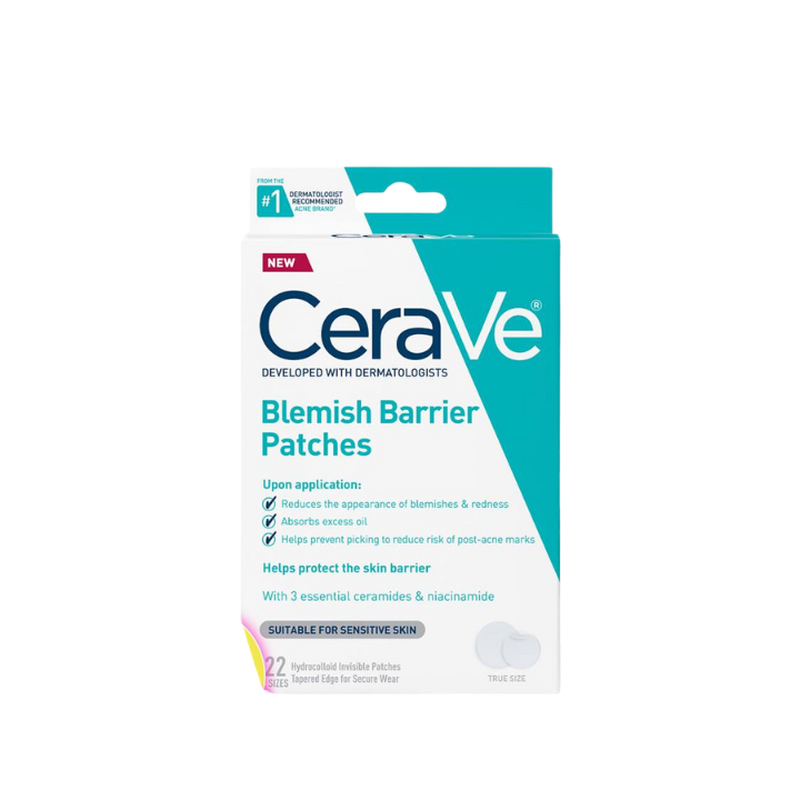 Cerave blemish barrier patches 22pcs, , medium-null