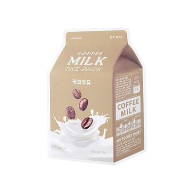 A’pieu coffee milk one-pack sheet mask, , medium