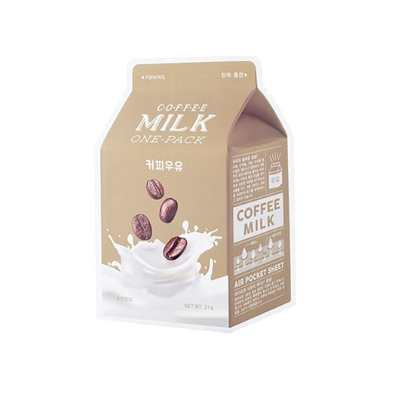 A’pieu coffee milk one-pack sheet mask, , medium-null