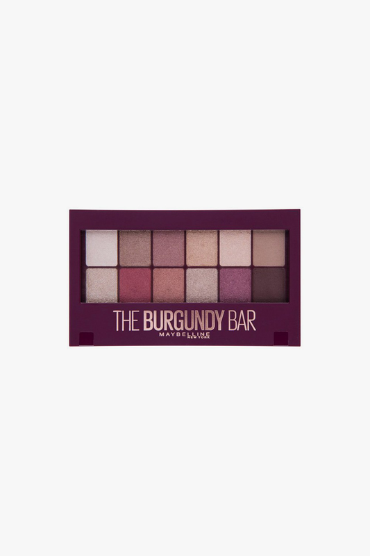Burgundy bar eyeshadow palette, , medium-null