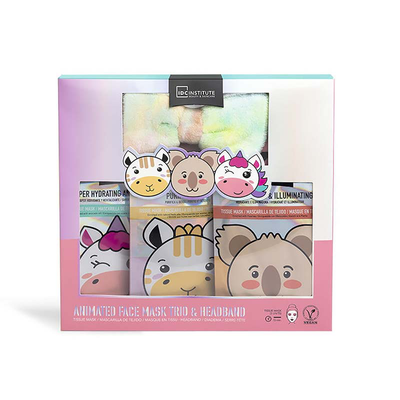 Animated face mask trio gift set, , medium