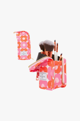 Standing brush case flower power, , medium