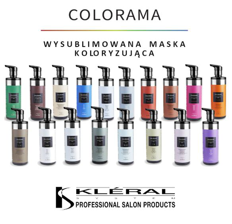 Kleral system colorama toning mask 500 ml-null