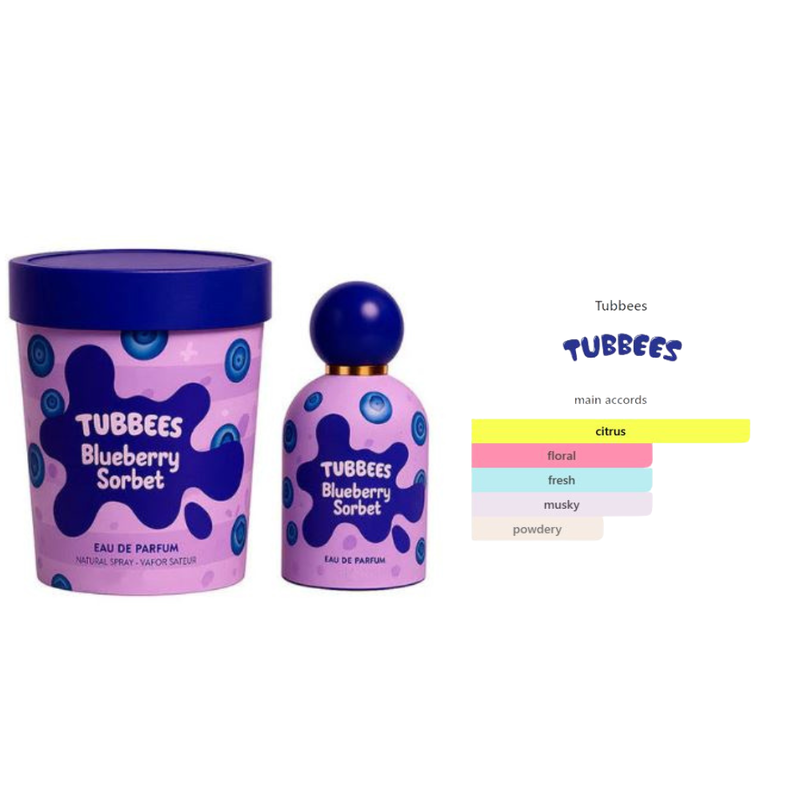 Tubbees perfumes - blueberry sorbet 50ml, , medium-null