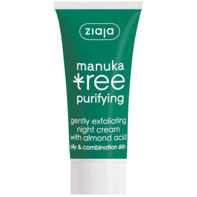 Ziaja manuka tree Gently exfoliating night cream 50ml, , medium image number null