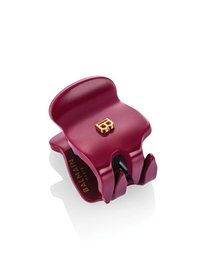 Balmain limited edition pince a cheveux velvet, . Burgudy, , medium