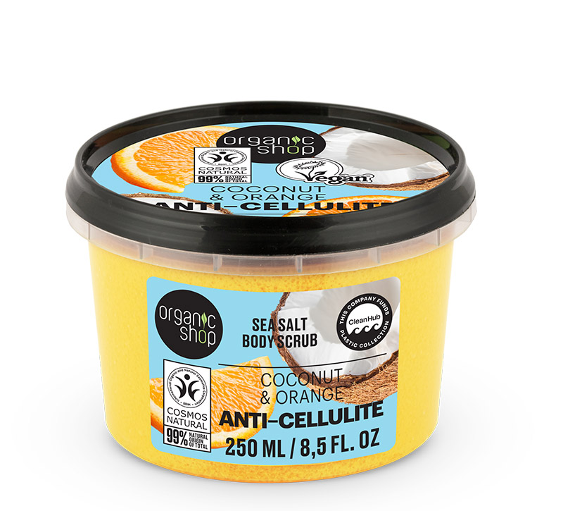 Anti-cellulite body scrub coconut & orange, , medium-null