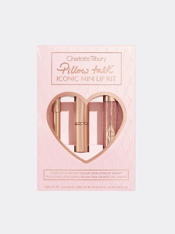 Charlotte tilbury pillow talk iconic mini lip kit, , medium image number null