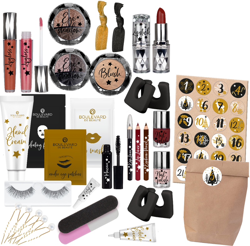 Diy beauty surprises makeup advent calendar-null