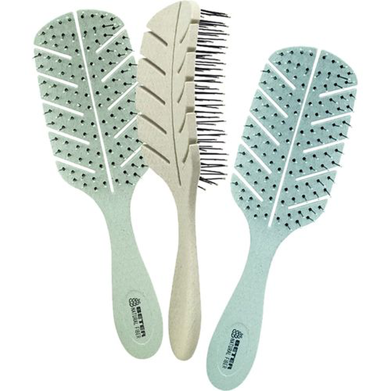 Beter natural fiber anti tangle bristles - blistered brush, , medium image number null