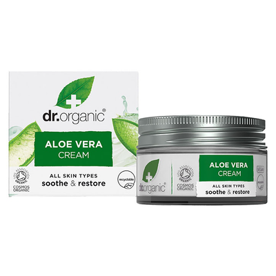 Dr organic aloe vera concentrated cream 50ml, , medium