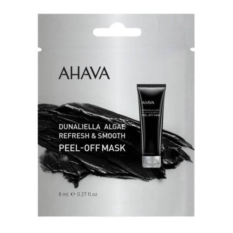 Ahava dunaliella algae refresh & smooth peel- off mask 8ml-null