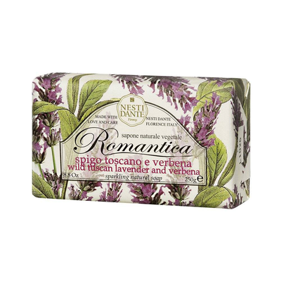 Nesti dante soap romantica wild tuscan lavender & verbena 250gr, , medium