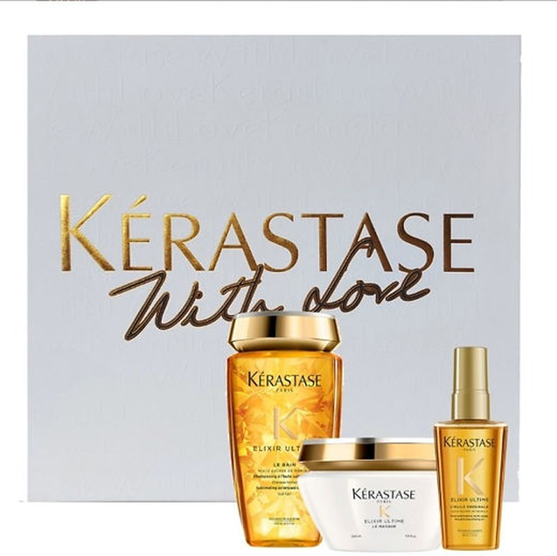 Kérastase elixir ultime σετ (σαμπουάν 250ml & μάσκα 200ml+λαδακι), , medium image number null