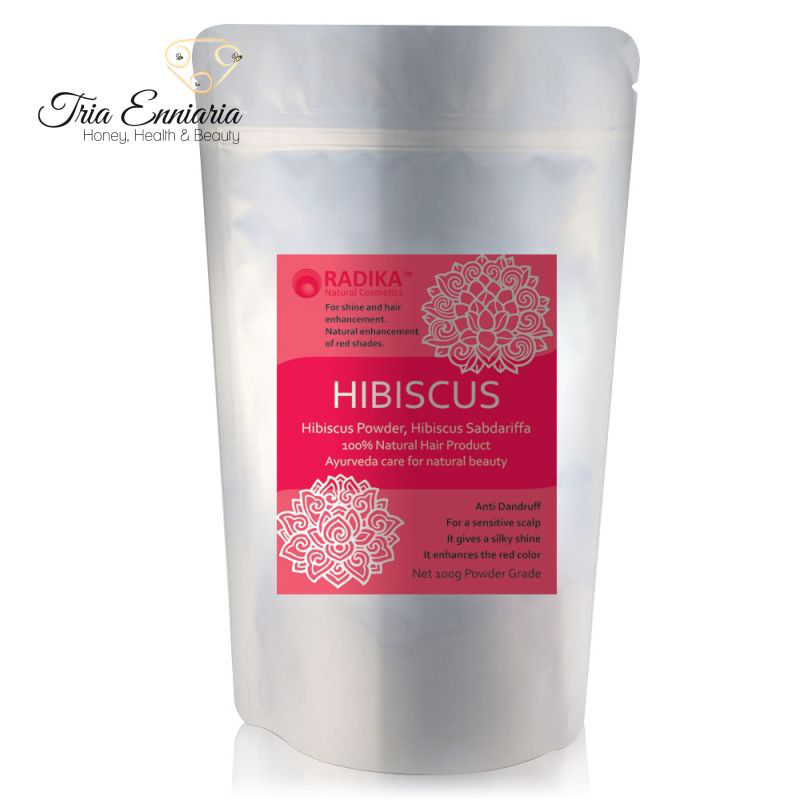 Hibiscus powder natural powder, 100 g, radika, , medium image number null
