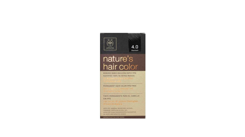 Product image: Apivita nature's 40 castano naturale haircolour-null