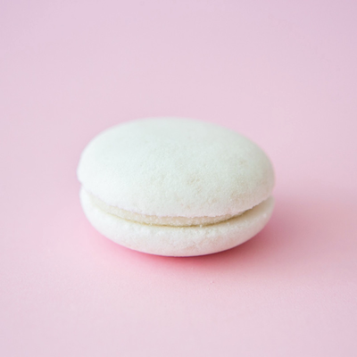 Bath macaron coconut, , medium