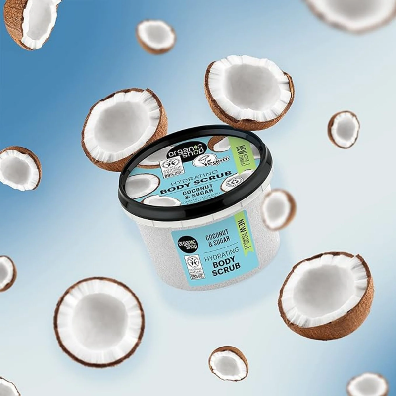 Body scrub coconut hydrating, , medium-null